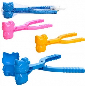 Игрушка для формирования снежков – Котенок, несколько цветов (1toy, Т14142) (ассортимент)